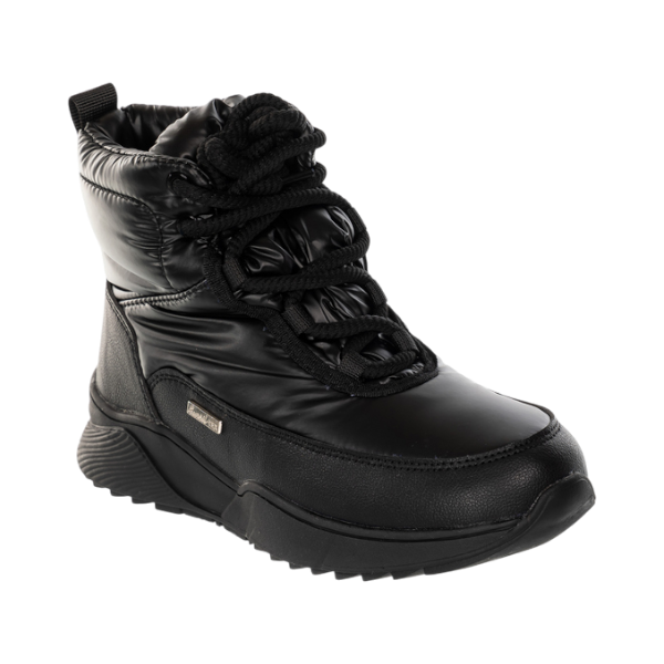 Ботинки ортопедические Сурсил-Орто с шерстью для девочек A45-2406 черные.