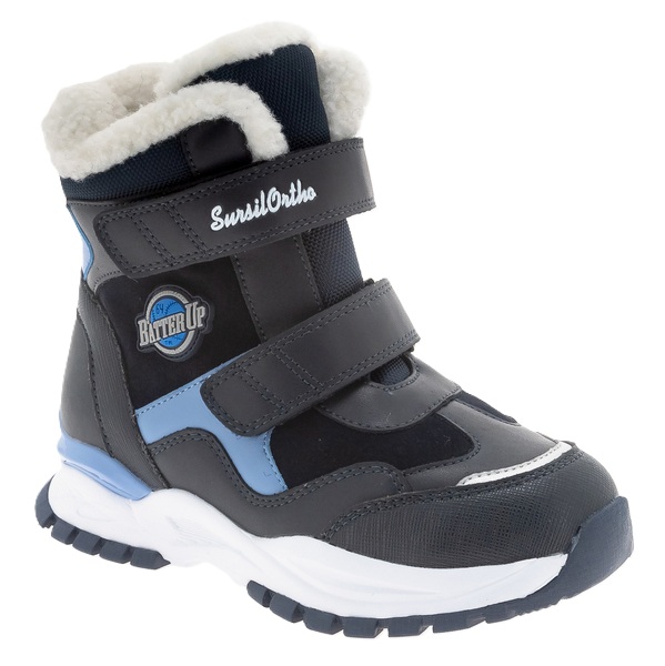 Ботинки ортопедические Сурсил-Орто с шерстью для мальчиков A35-230 синий/голубой