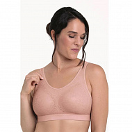 Бюстгальтер Anita Care Essential Lace для фиксации экзопротеза 4700X 596 розовая пудра.